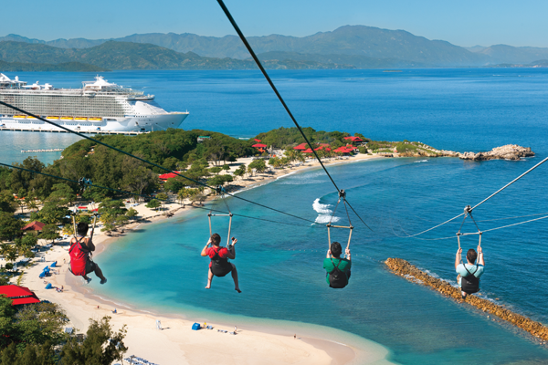 Zip Line at Labadee